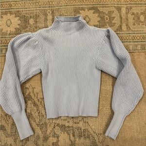 Zara light blue turtle neck sweater